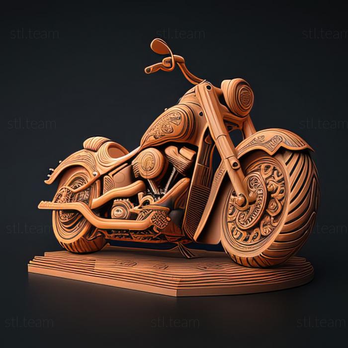 3D модель Harley Davidson Fat Boy S (STL)